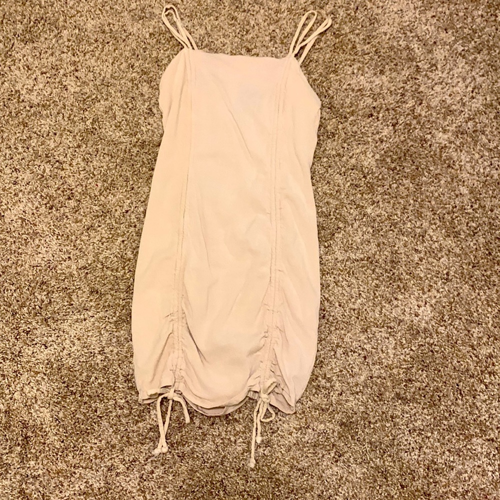 Cream Wild Fable double scrunched dress.